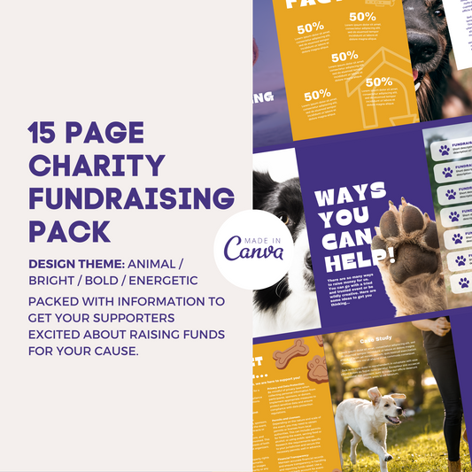 Bold Theme Fundraising Pack
