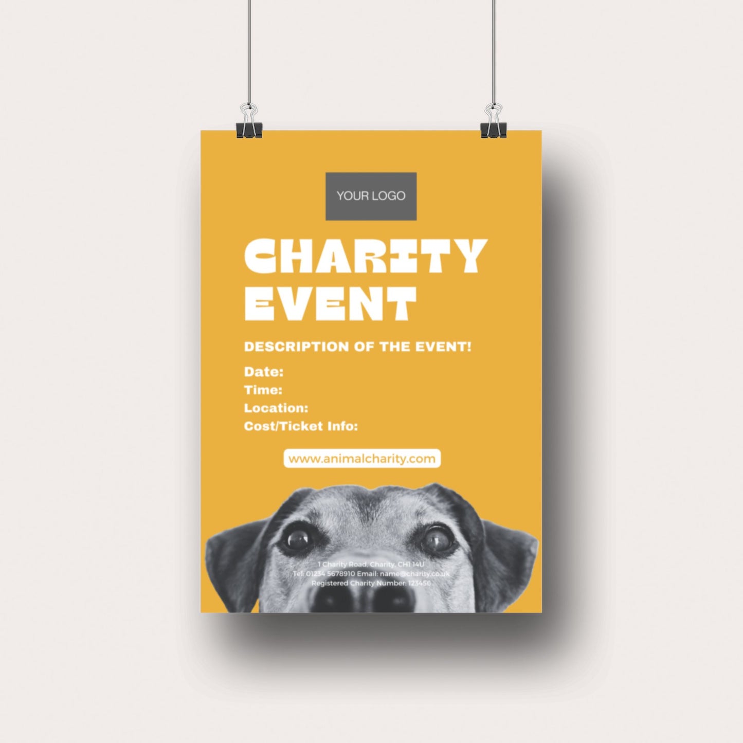 Animal Charity Poster